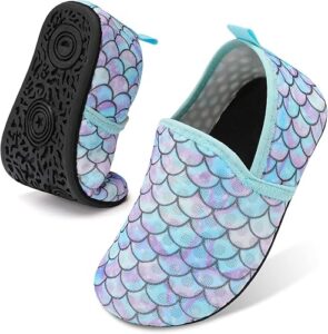 Blue Printed Shoe